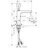 Смеситель для раковины Axor Citterio 39031000