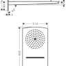 Верхний душ Hansgrohe Raindance Rainfall Overhead Shower 2jet 28433400