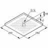 Верхний душ Kludi A-Qa 6654105-00