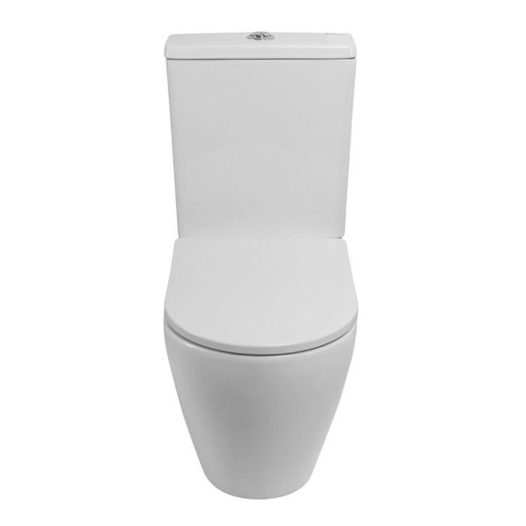 Сиденье дюропластовое с быстросъёмными петлями, механизмом Soft Close Cezares BB870SC