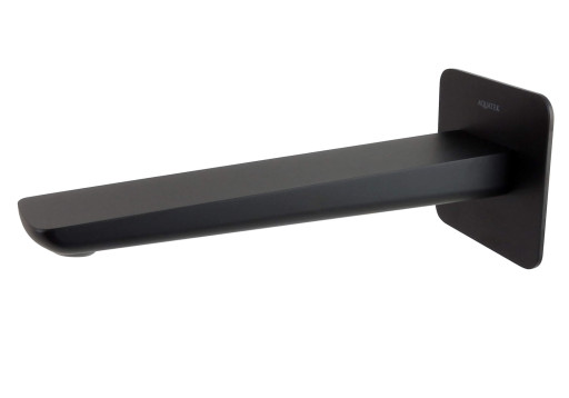 Излив для ванны 190 мм Aquatek, матовый черный AQ1041MB ВЕГА