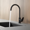 Смеситель для кухни Aquatek, матовый черный AQ1182MB БЕТТА