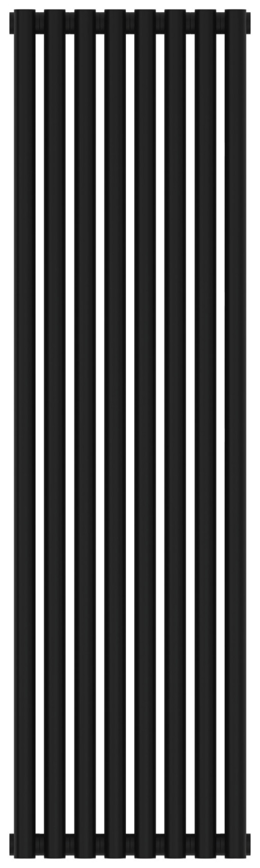 Отопительный радиатор Сунержа Эстет-11 1200х360 8 секций Матовый чёрный