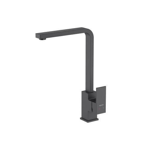 Смеситель для кухни Aquatek, матовый черный AQ1680MB ЛИБРА