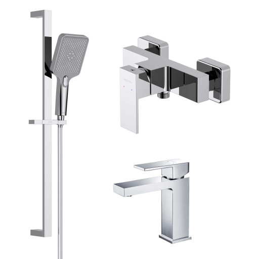 Душевой комплект наружного монтажа Aquatek ЛИБРА AQ1631CR