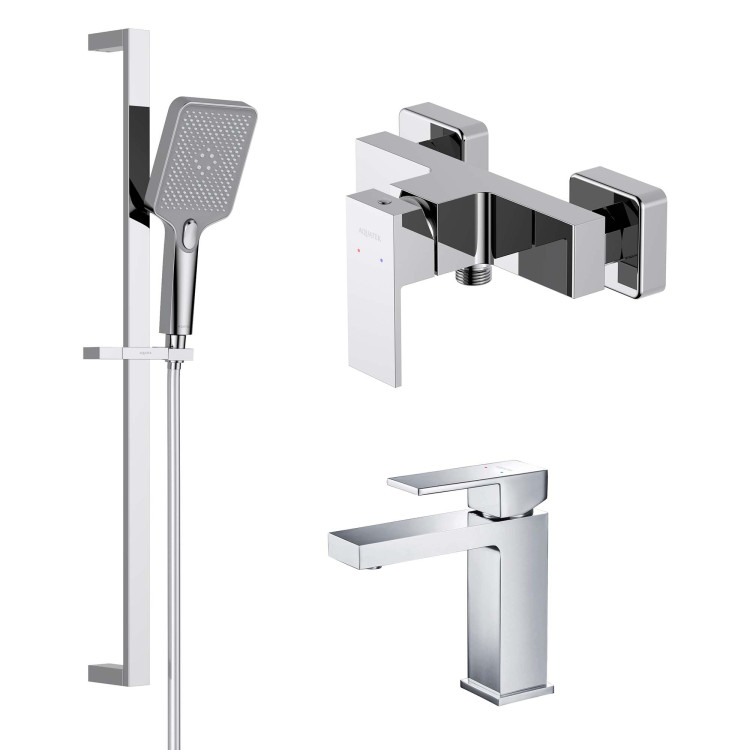 Душевой комплект наружного монтажа Aquatek ЛИБРА AQ1631CR