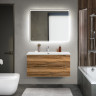 База под раковину подвесная с двумя выкатными ящиками BelBagno MARINO-CER-MINI-900-2C-SO-BO-P