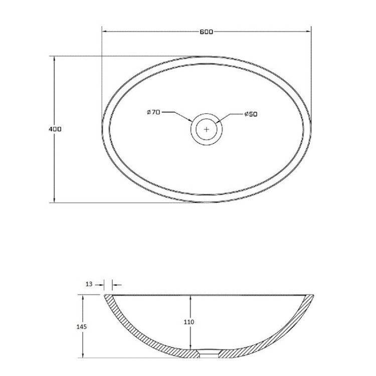 Раковина-чаша NT Bathroom 60 NT401