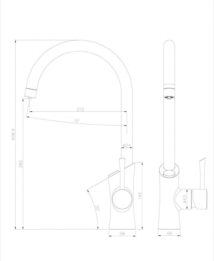 Смеситель Lemark Comfort LM3072C для кухни с подключением к фильтру с питьевой водой