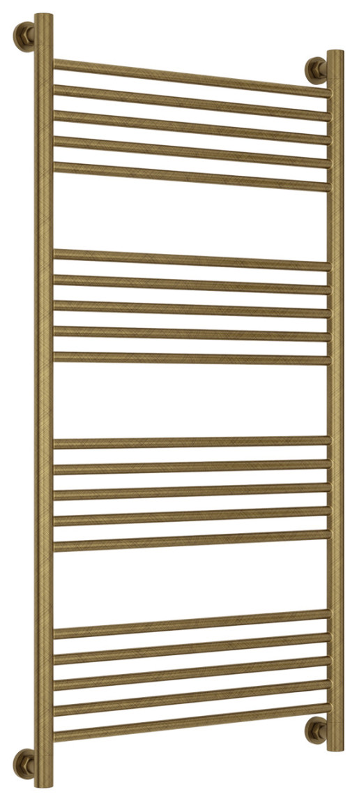 Полотенцесушитель водяной Сунержа Богема+ прямая 1200х600 Состаренная бронза