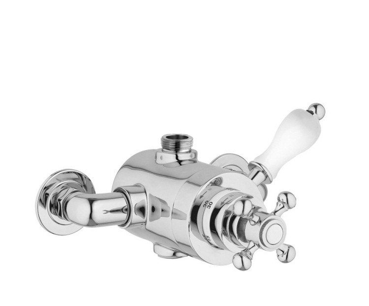 Смеситель термостатический на один выход,верхнее подключение Cezares VENEZIA-D-T-01-Bi