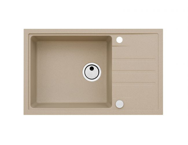 Мойка INTERMEZZO 130 GRANITAL BEIGE- G55 780X480X200 1X  в компл.с сифоном 1117292,