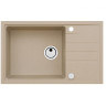 Мойка INTERMEZZO 130 GRANITAL BEIGE- G55 780X480X200 1X  в компл.с сифоном 1117292,