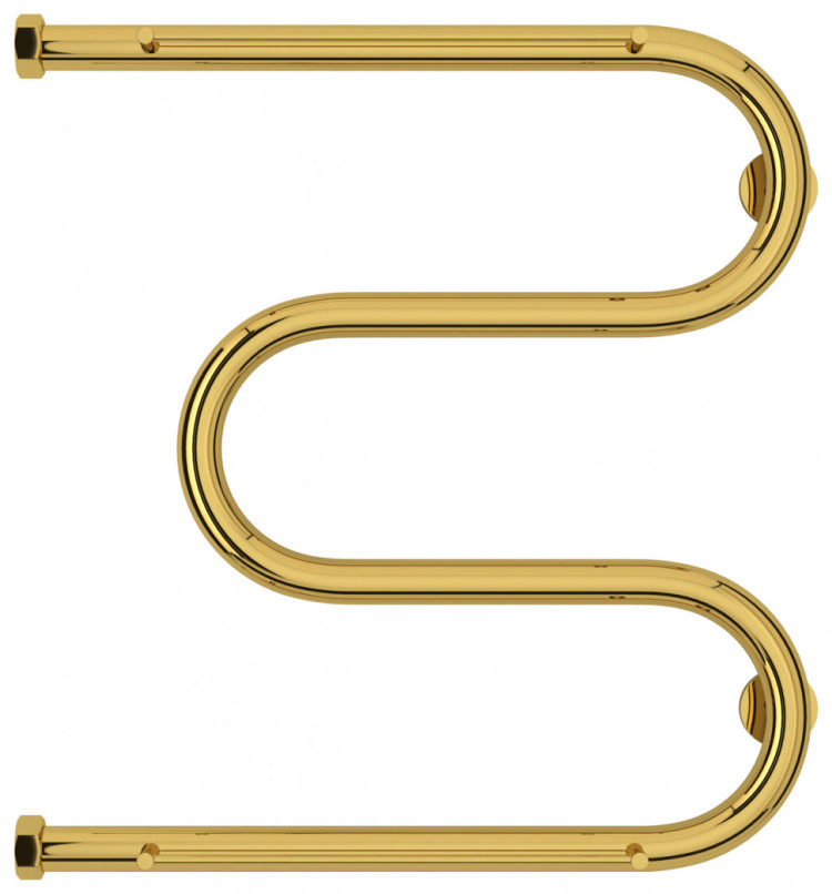 Полотенцесушитель водяной Сунержа М-образный 2 полки+ 500х500 Золото