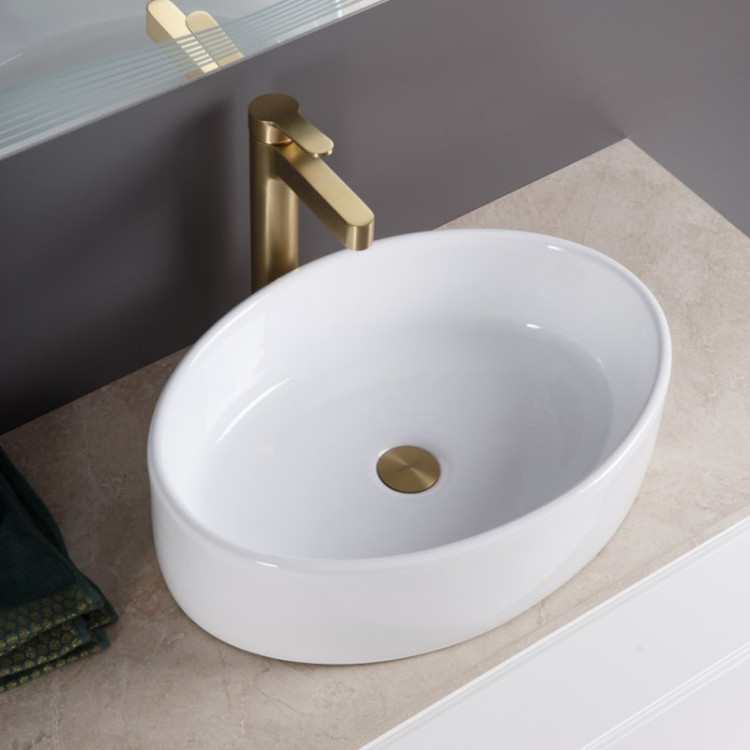 Донный клапан с системой Клик-клак без перелива BelBagno BB-SC-ORO