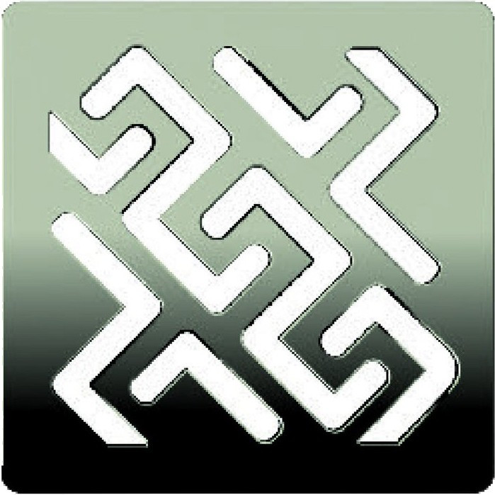 Душевой трап Berges Wasserhaus Platz Antik 150х150