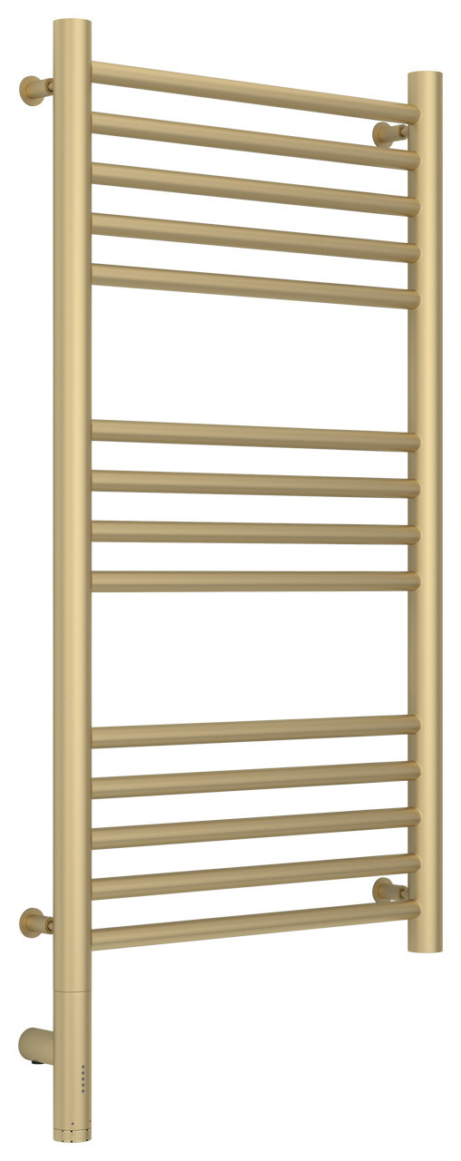 Полотенцесушитель электрический Сунержа Богема 3.0 прямая 800х400 МЭМ левый Матовая шампань