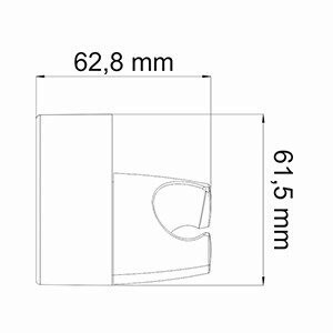 WasserKRAFT A014 Настенный держатель лейки