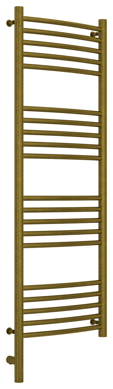 Полотенцесушитель электрический Сунержа Богема 3.0 выгнутая 1200х400 МЭМ левый Состаренная бронза