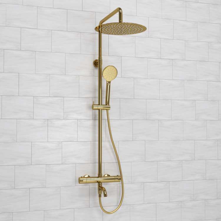 WasserKRAFT NEW A188.263.207.PG Thermo Душевой комплект с термостатическим смесителем