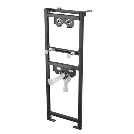 Монтажная рама для умывальника и смесителя co встроенным сифоном Alcadrain A104AVS/1200