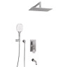WasserKRAFT A171619 Встраиваемый комплект для ванны с верхней душевой насадкой, лейкой и изливом