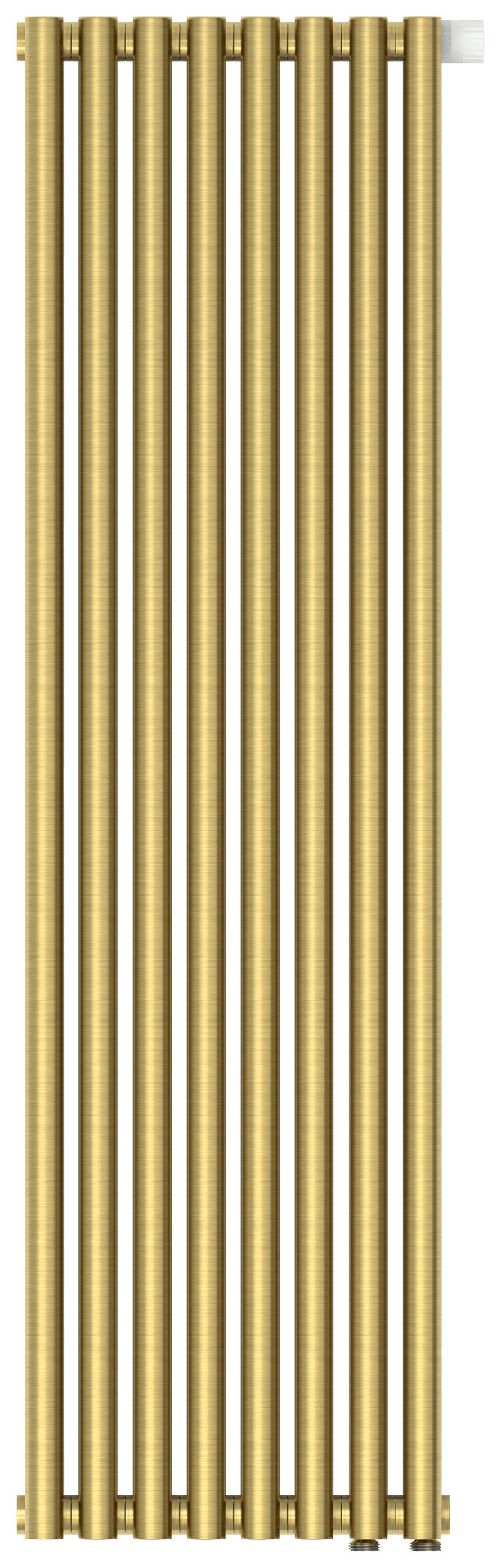 Отопительный радиатор Сунержа Эстет-00 EU50 1200х360 8 секций Состаренная латунь