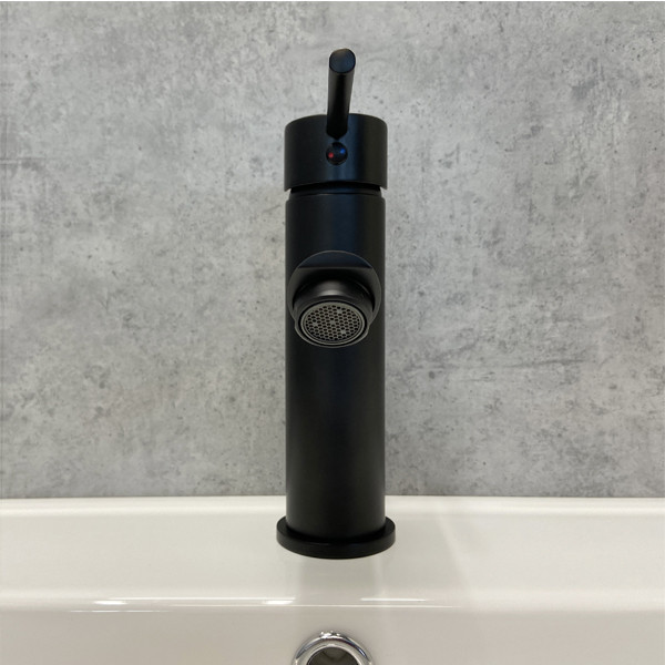 COMFORTY. Смеситель для раковины, картридж 35 мм, черный матовый, FC018A-CMT