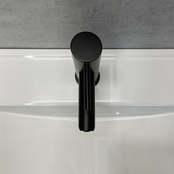 COMFORTY. Смеситель для раковины, картридж 35 мм, черный матовый, FC018A-CMT