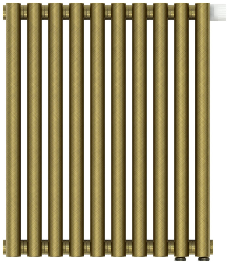 Отопительный радиатор Сунержа Эстет-00 EU50 500х450 10 секций Состаренная бронза