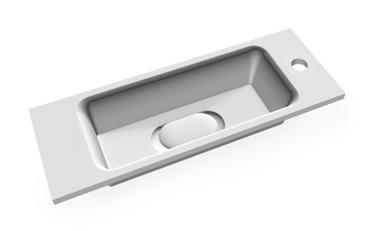 Раковина Modul 60, литьевой мрамор