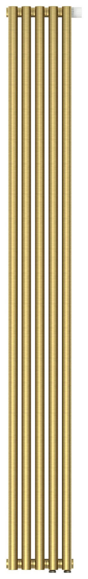 Отопительный радиатор Сунержа Эстет-11 EU50 1800х225 5 секций Состаренная латунь
