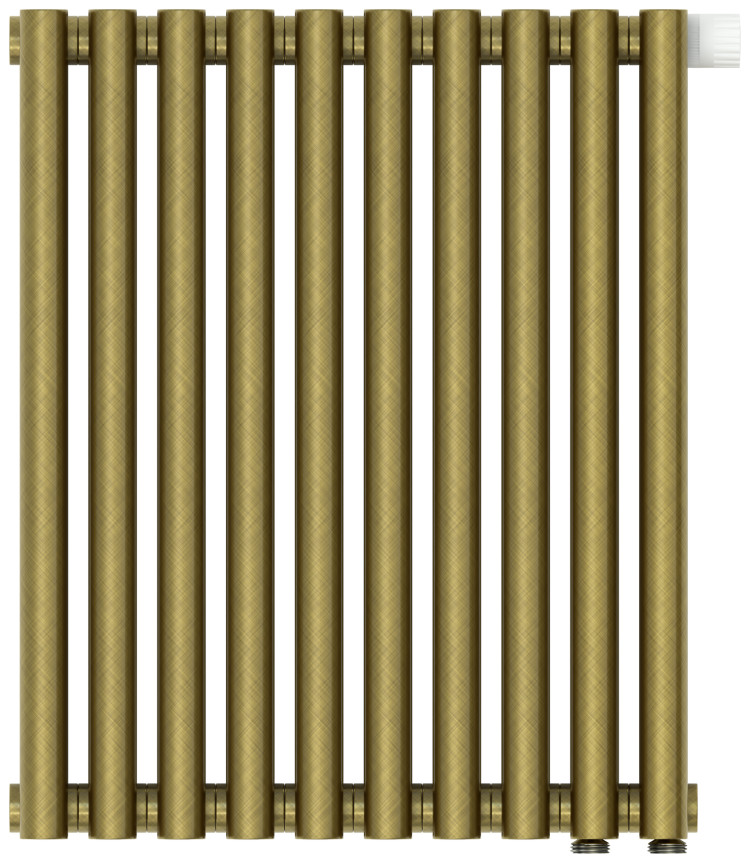 Отопительный радиатор Сунержа Эстет-11 EU50 500х450 10 секций Состаренная бронза