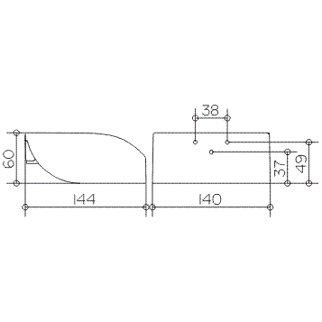Держатель для туалетной бумаги Keuco Elegance New 11660 010000