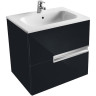 Тумба под раковину Roca Victoria Nord Black Edition 60 подвесная 2 ящика