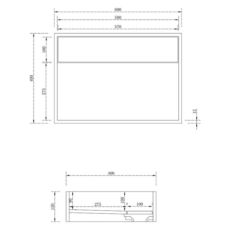 Раковина-чаша NT Bathroom 60 NT402