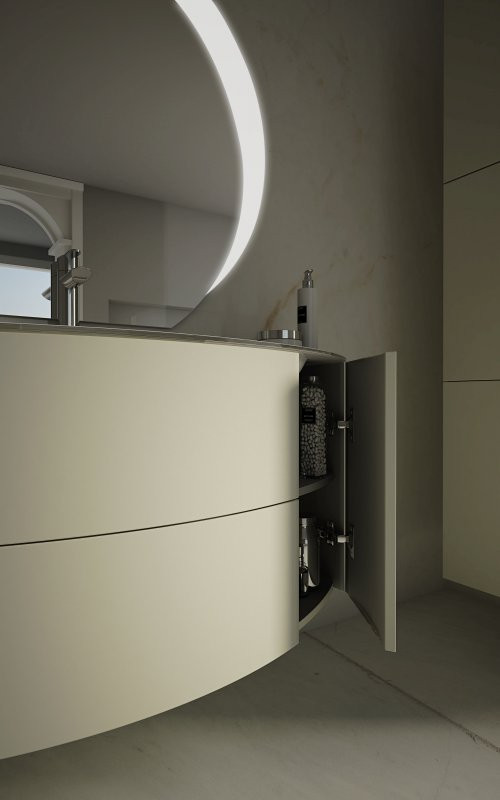 Пластиковое кольцо перелива для стеклянной раковины Cezares 44009