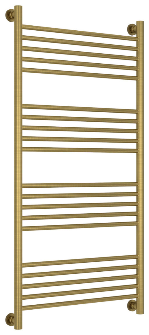 Полотенцесушитель водяной Сунержа Богема+ прямая 1200х600 Состаренная латунь