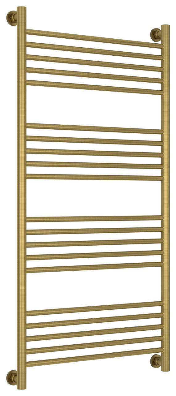 Полотенцесушитель водяной Сунержа Богема+ прямая 1200х600 Состаренная латунь