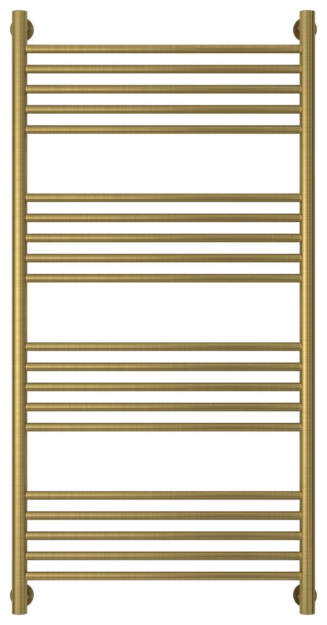 Полотенцесушитель водяной Сунержа Богема+ прямая 1200х600 Состаренная латунь