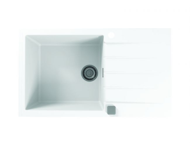 Мойка ALVEUS GRANITAL CADIT 40 ARCTIC - G11 860 X 500 1X в комплекте с сифоном 1132823,