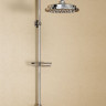 Душевая стойка с внешним термостатом на 1 выпуск, верхняя лейка 9' [H5-BI]