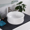 Раковина накладная керамическая круглая BelBagno BB1383