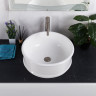 Раковина накладная керамическая круглая BelBagno BB1383