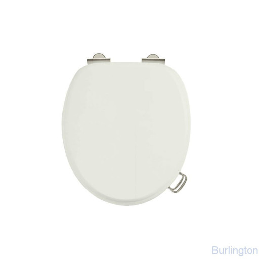 Сиденье на унитаз, цвет Песочный, НИКЕЛЬ