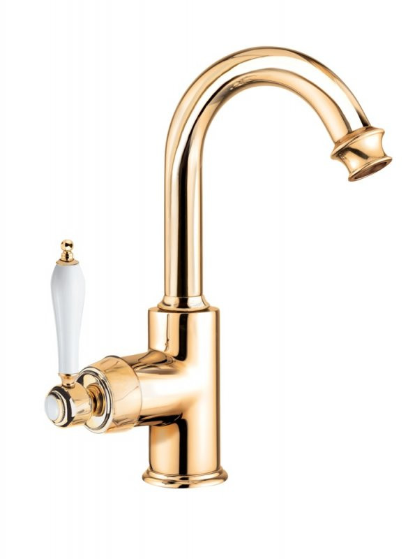 Смеситель для раковины однорычажный с донным клапаном Cezares APHRODITE-LS2-02-Bi