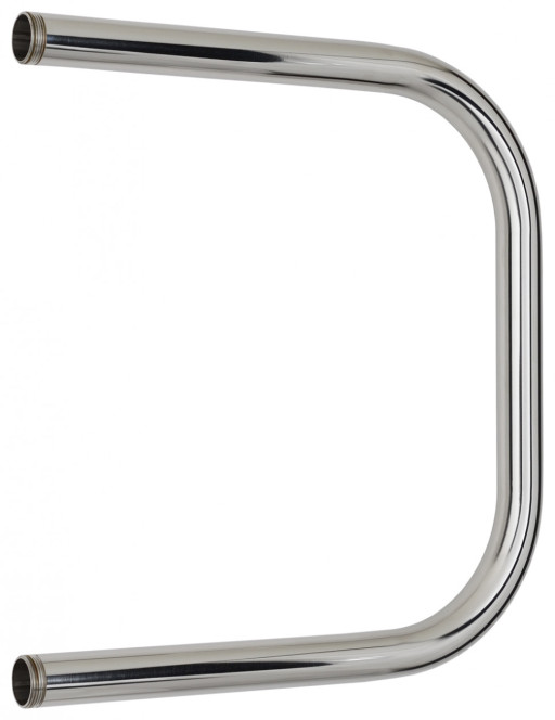 Полотенцесушитель водяной Стилье П-образный 500х500 нар. р. 1 1/4&quot; Без покрытия