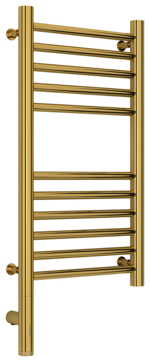 Полотенцесушитель электрический Сунержа Богема 3.0 прямая 600х300 МЭМ левый Золото