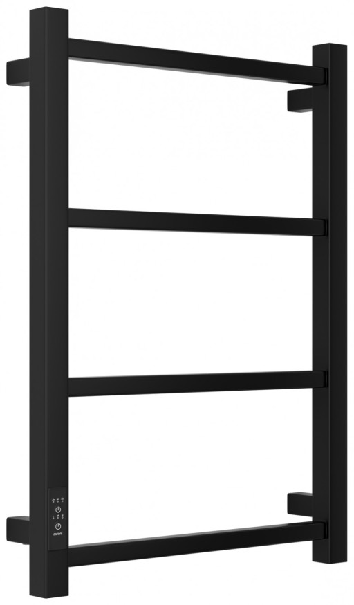 Полотенцесушитель электрический Стилье Формат 26 600х400 левый Матовый чёрный