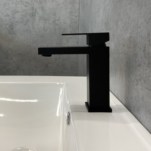 COMFORTY. Смеситель для раковины, картридж 35 мм, черный матовый, FC045A-CMT